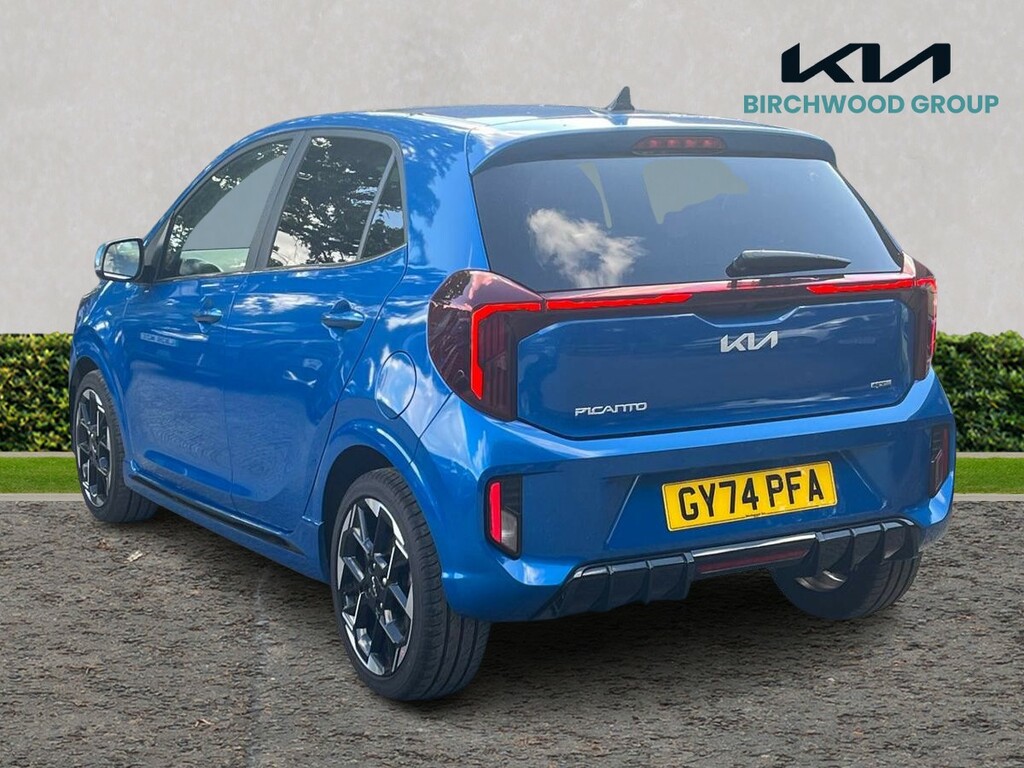 Kia Picanto 1.2 Gt-line S GY74PFA Blue #5