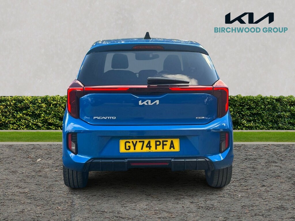 Kia Picanto 1.2 Gt-line S GY74PFA Blue #4