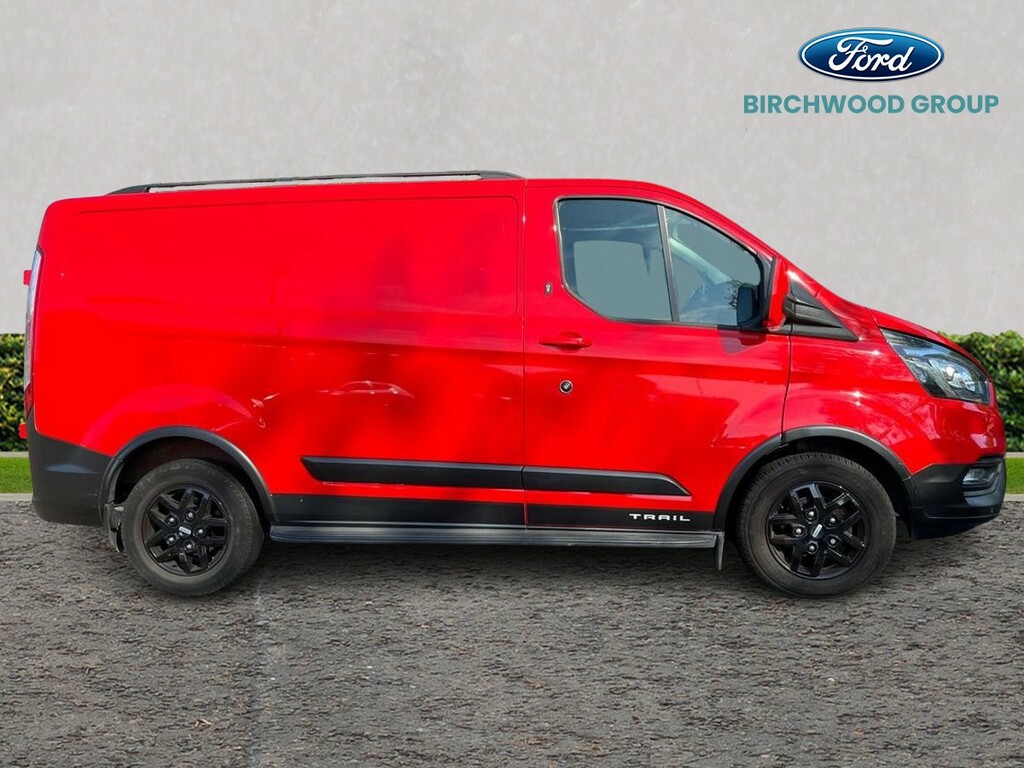 Ford Transit Custom 2.0 Ecoblue 130Ps Low Roof Trail Van GV22DKY Red #2