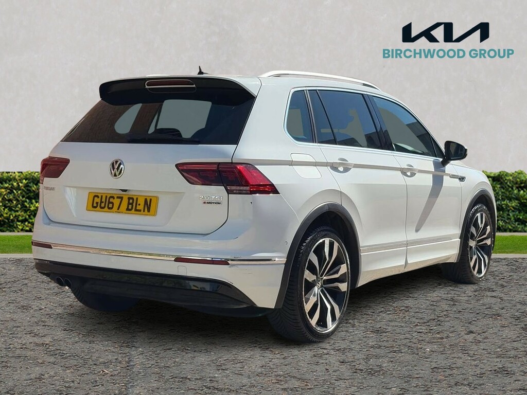 Volkswagen Tiguan 2.0 Tsi 180 4Motion R-line Dsg GU67BLN White #3