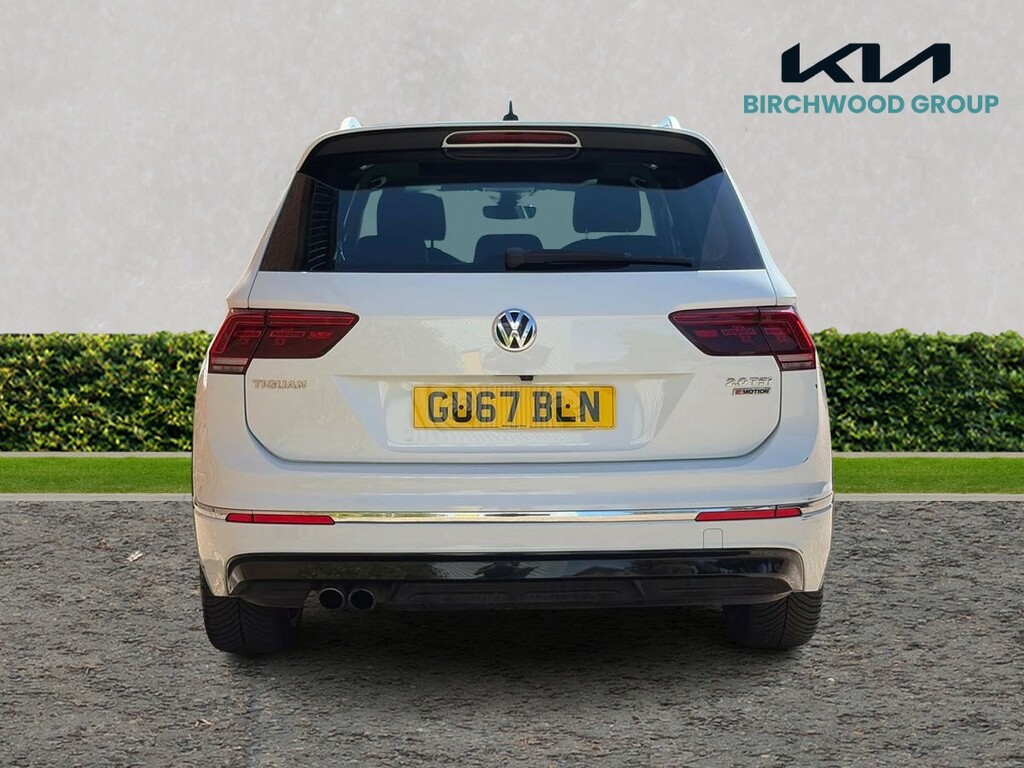 Volkswagen Tiguan 2.0 Tsi 180 4Motion R-line Dsg GU67BLN White #4