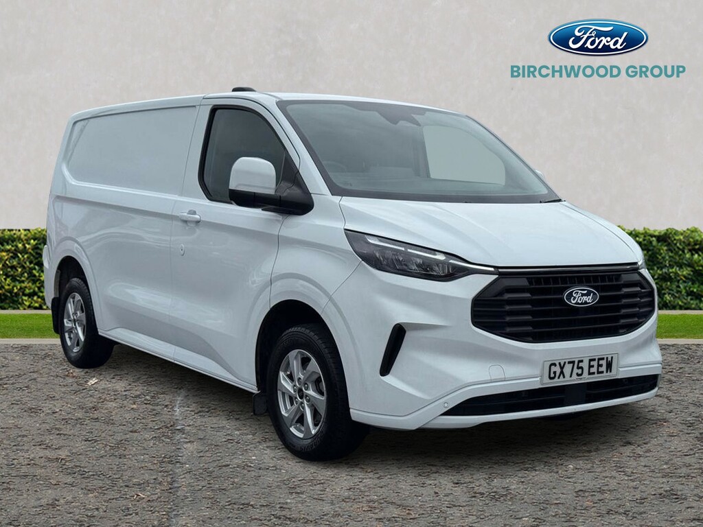 Ford Transit Custom Regular Cargo Van L1 2.0 136Ps 6Spd GX75EEW White
