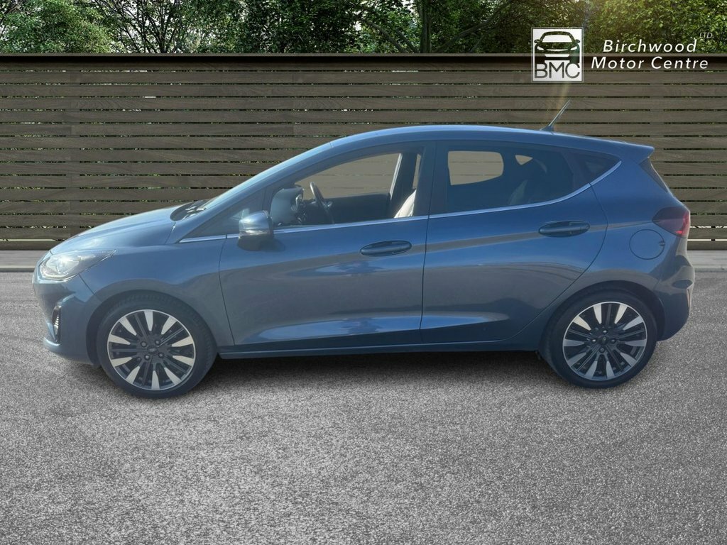 Ford Fiesta 1L Titanium X GD23NYV Blue #4