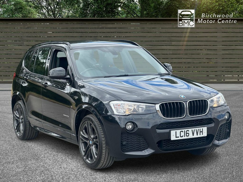 BMW X3 2L M Sport Black