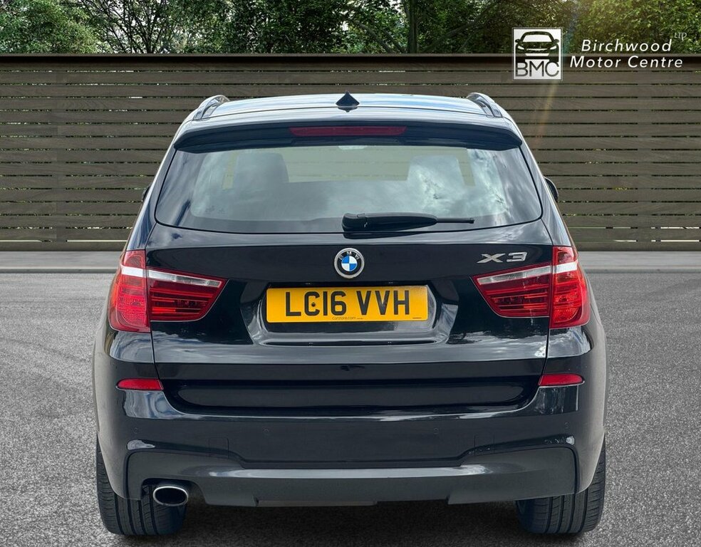 BMW X3 2L M Sport LC16VVH Black #6