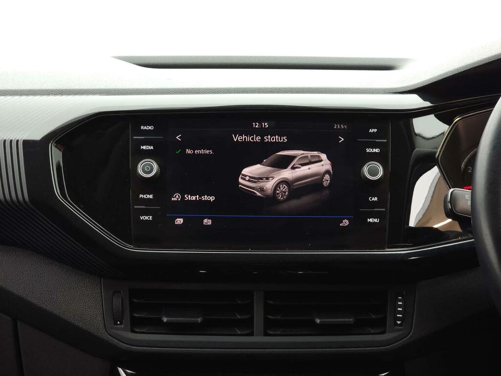 Volkswagen T-Cross Se Blue #4