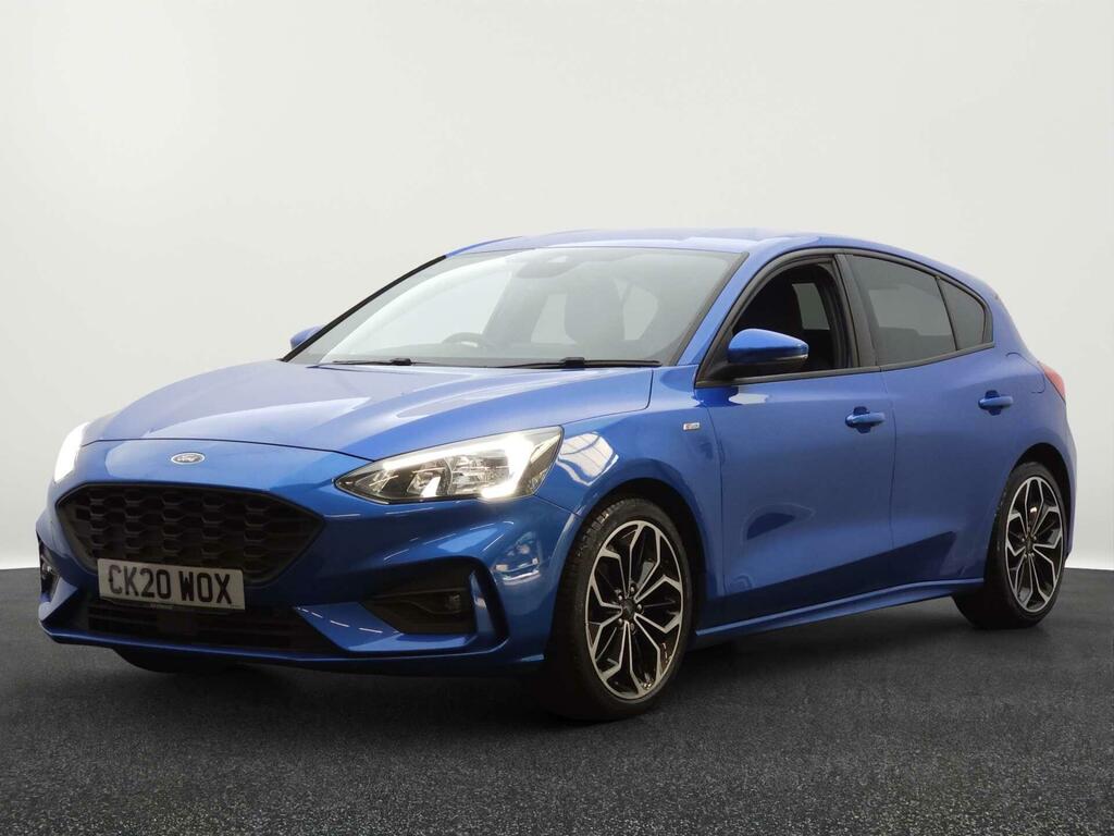 Ford Focus St-line X Blue #5
