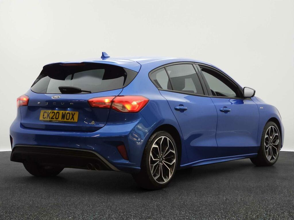 Ford Focus St-line X Blue #6