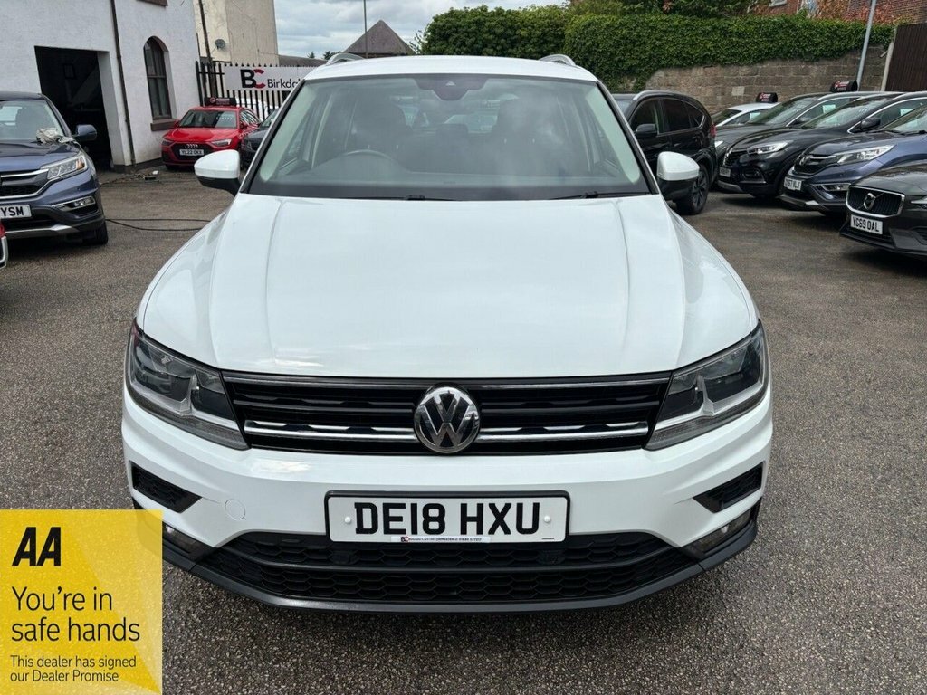 Volkswagen Tiguan 2L Se Navigation DE18HXU White #4