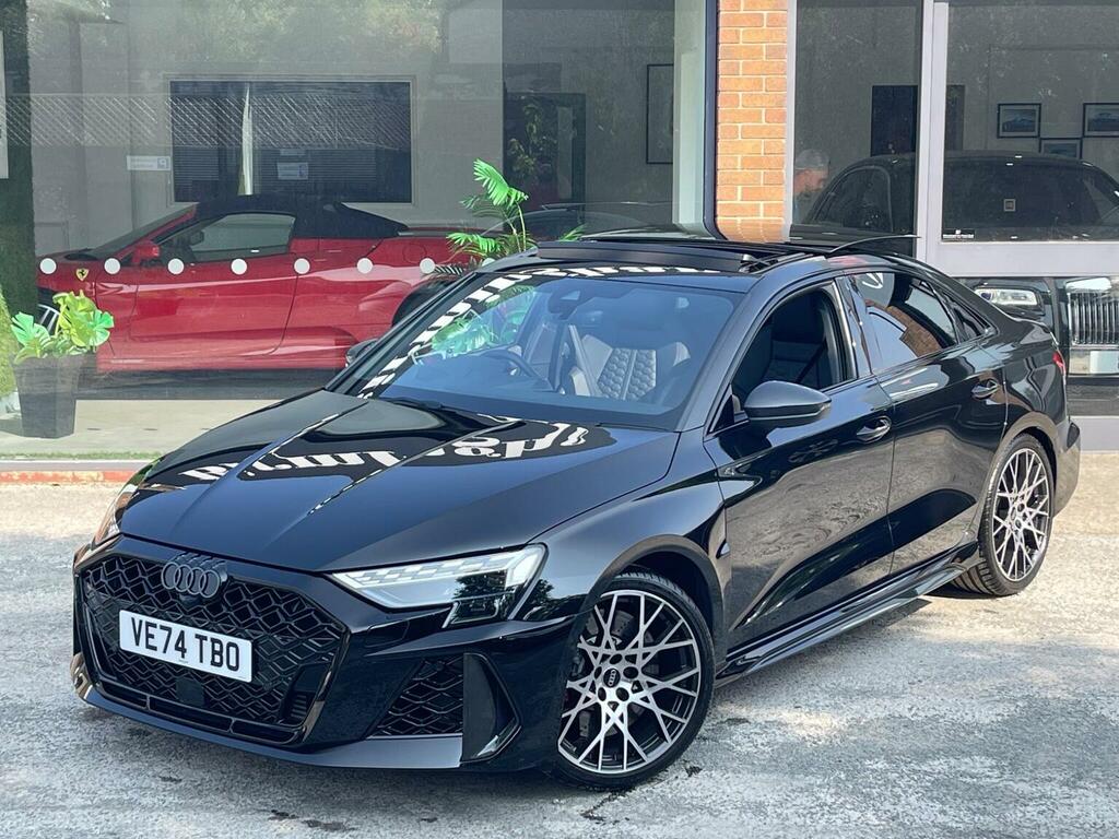 Audi RS3 Saloon 2.5 Tfsi Carbon Vorsprung S Tronic Quattro VE74TBO Black #2