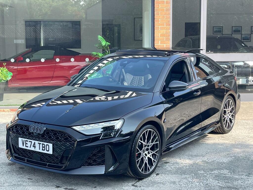 Audi RS3 Saloon 2.5 Tfsi Carbon Vorsprung S Tronic Quattro VE74TBO Black #5