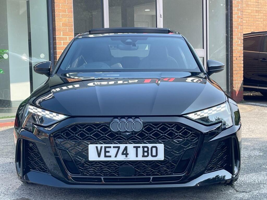 Audi RS3 Saloon 2.5 Tfsi Carbon Vorsprung S Tronic Quattro VE74TBO Black #4