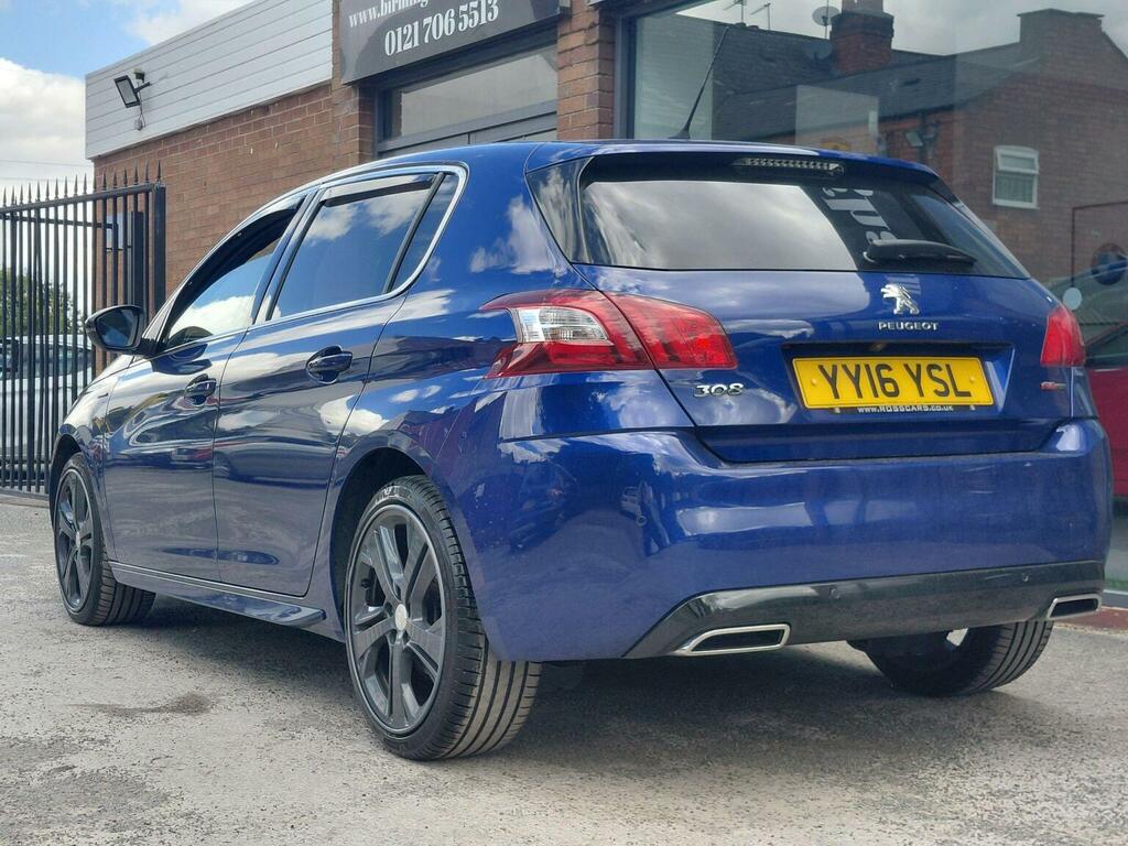 Peugeot 308 1.6 Bluehdi Gt Line Euro 6 Ss Blue #3