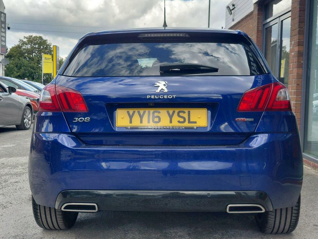 Peugeot 308 1.6 Bluehdi Gt Line Euro 6 Ss Blue #5