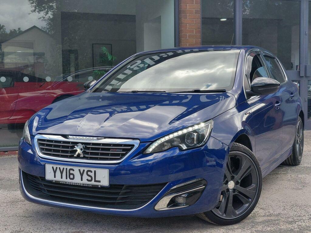 Peugeot 308 1.6 Bluehdi Gt Line Euro 6 Ss Blue #2