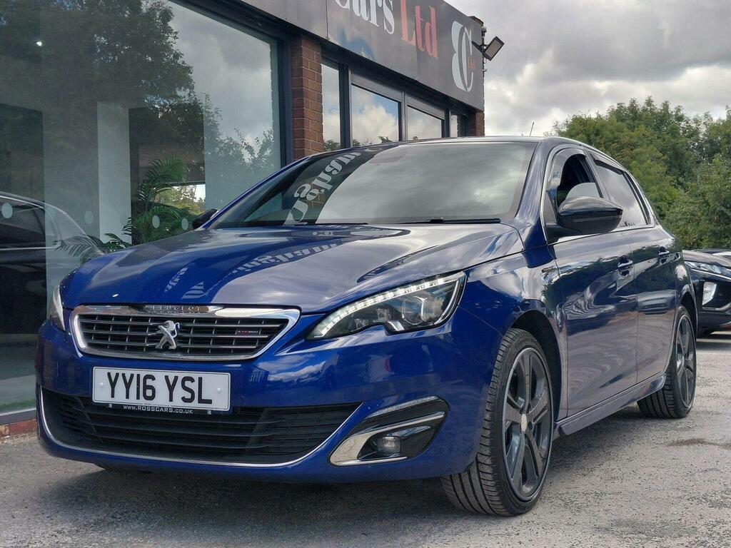 Peugeot 308 1.6 Bluehdi Gt Line Euro 6 Ss Blue #6