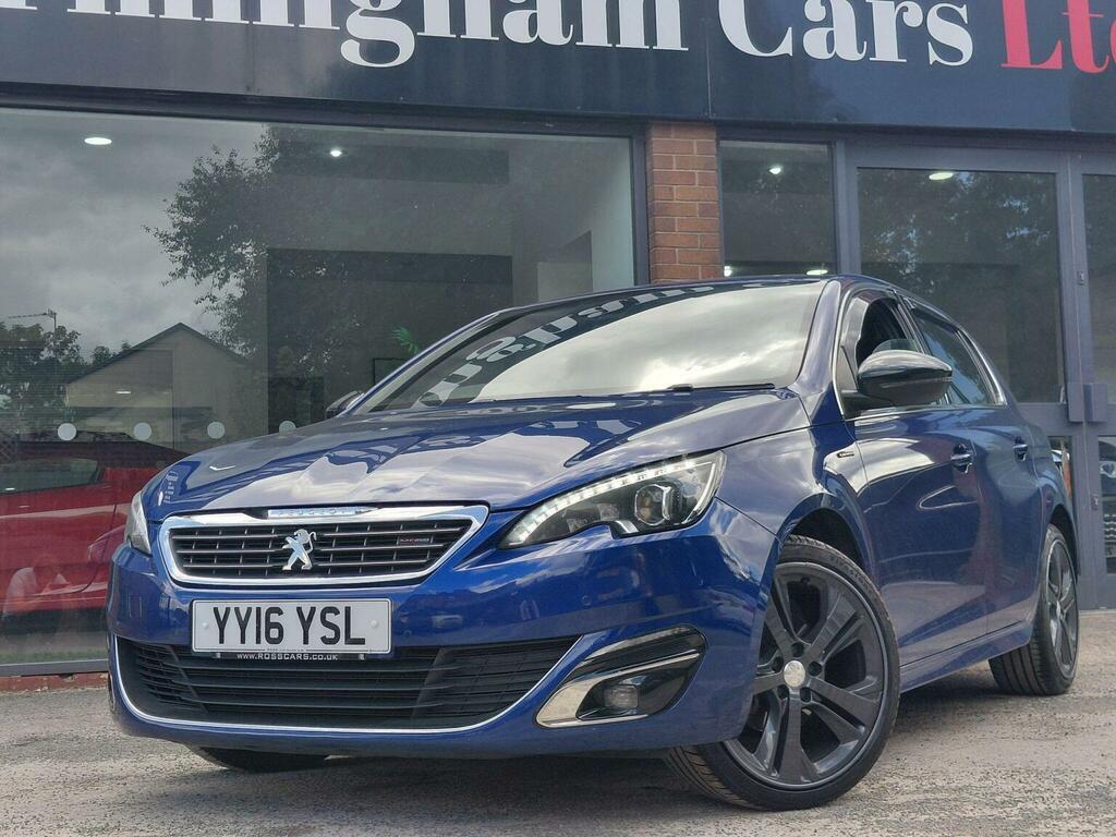Peugeot 308 1.6 Bluehdi Gt Line Euro 6 Ss Blue