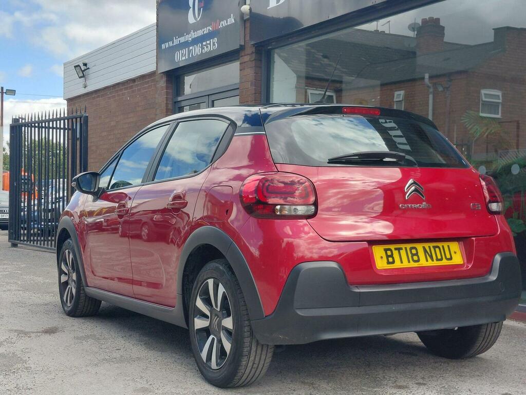 Citroen C3 1.2 Puretech Feel Euro 6 Red #5