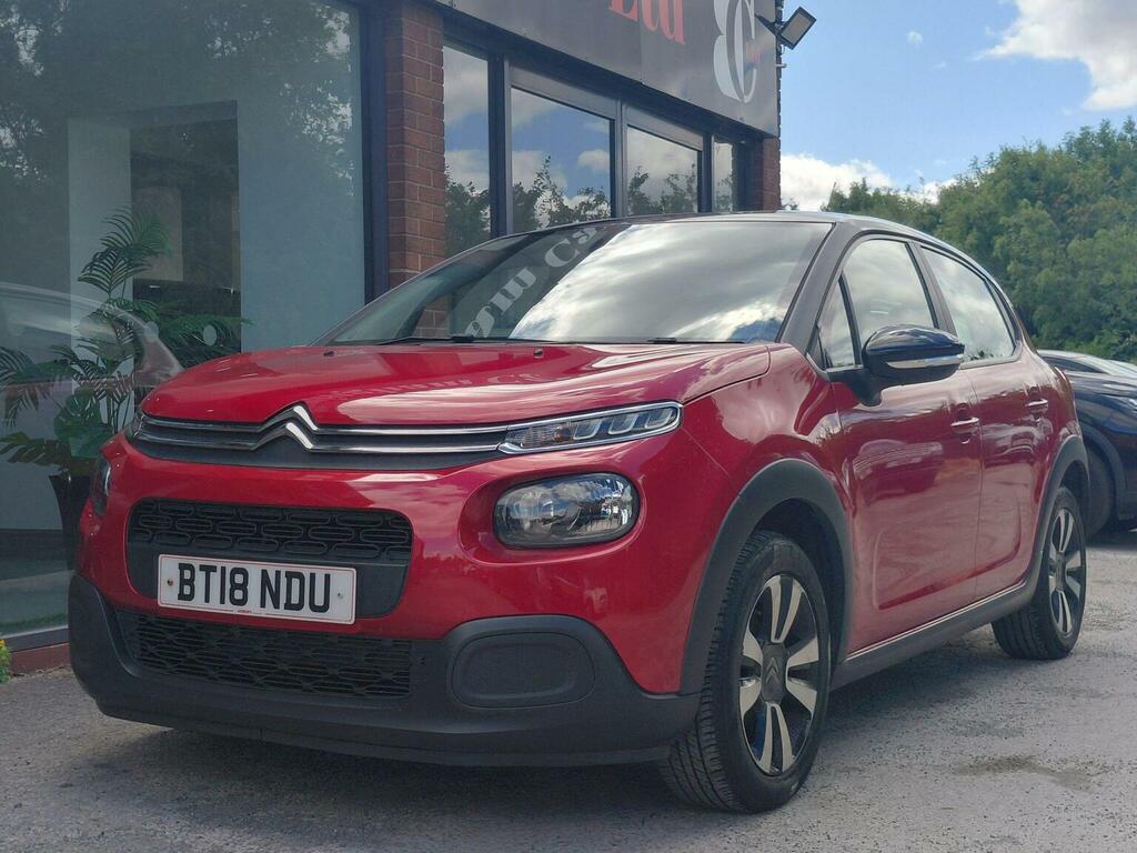 Citroen C3 1.2 Puretech Feel Euro 6 Red #4