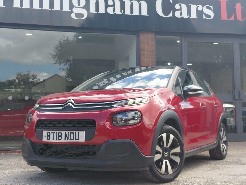 Citroen C3 1.2 Puretech Feel Euro 6 Red