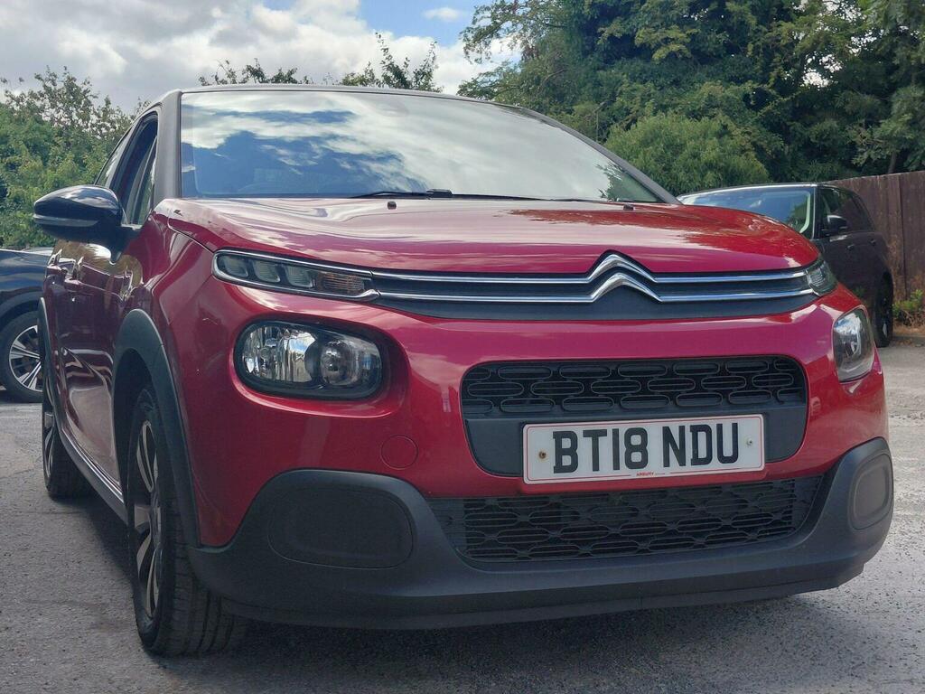 Citroen C3 1.2 Puretech Feel Euro 6 Red #2