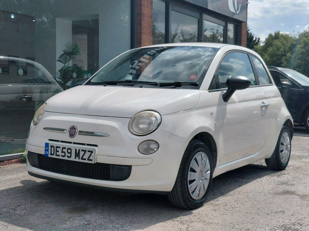 Fiat 500 Lounge 30 Taxred Leatherglass White #6