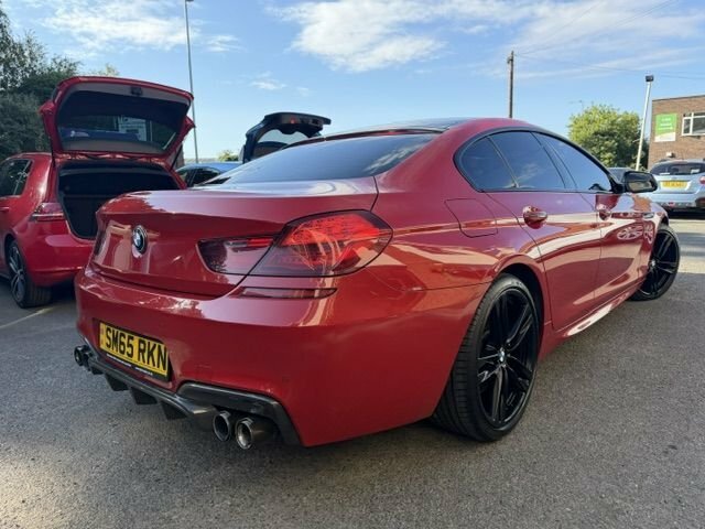 BMW 6 Series Gran Coupe 3.0 640D M Sport Red #3