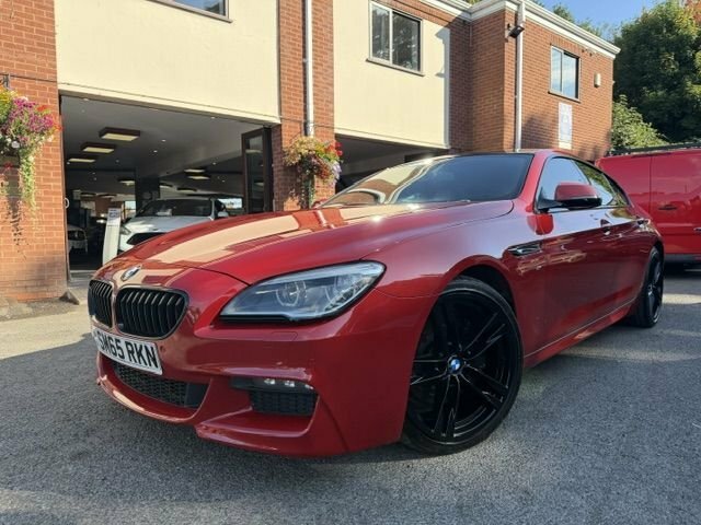BMW 6 Series Gran Coupe 3.0 640D M Sport Red