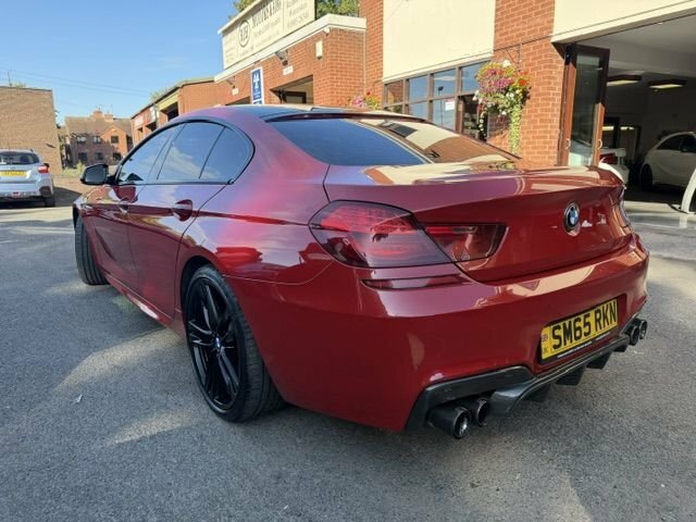 BMW 6 Series Gran Coupe 3.0 640D M Sport Red #5