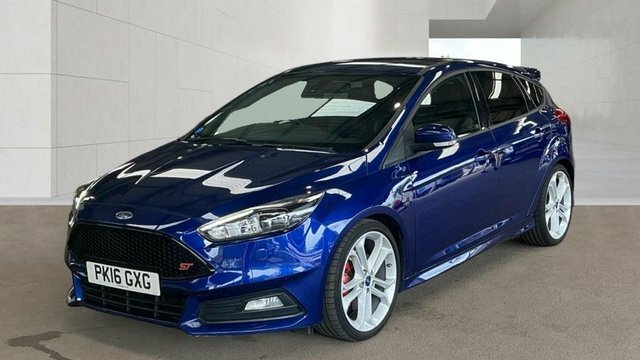 Ford Focus 2.0T Ecoboost St-3 Hatchback Blue #2