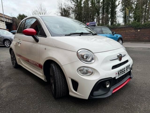 Abarth 595 1.4 T-jet Hatchback White #2
