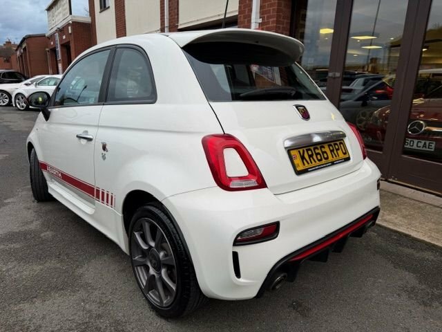 Abarth 595 1.4 T-jet Hatchback White #4
