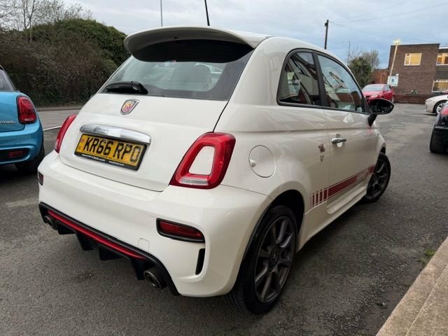 Abarth 595 1.4 T-jet Hatchback White #3