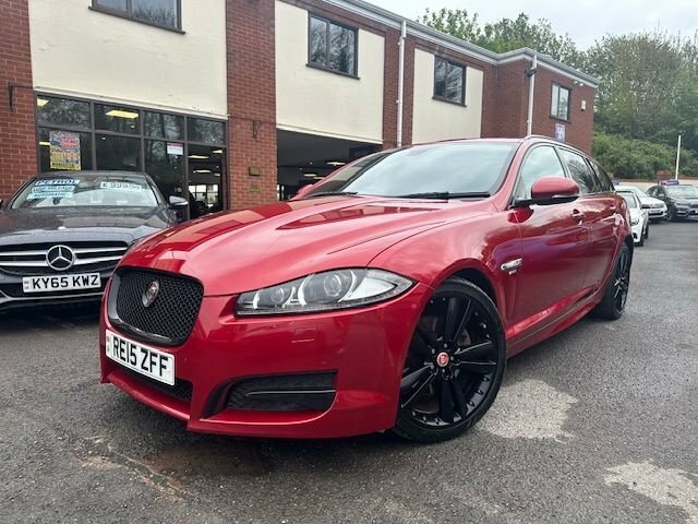 Jaguar XF 2.2D R-sport Black Sportbrake Red