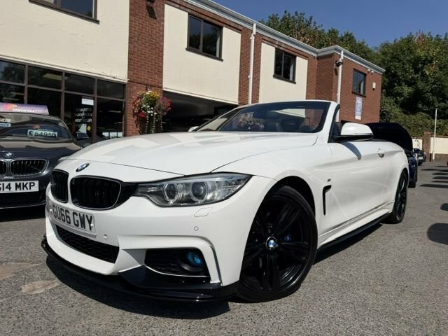 BMW 4 Series 2.0 420D M Sport White