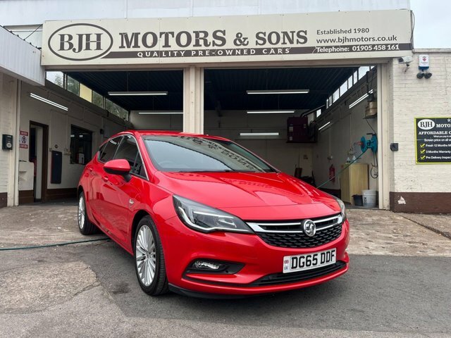 Vauxhall Astra 1.4I Turbo Elite Hatchback Red