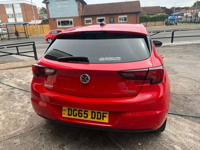 Vauxhall Astra 1.4I Turbo Elite Hatchback Red #5