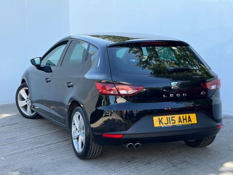 Seat Leon Estate 2.0 Tdi Cr Fr Sport Tourer Dsg Euro 5 Ss Black #9