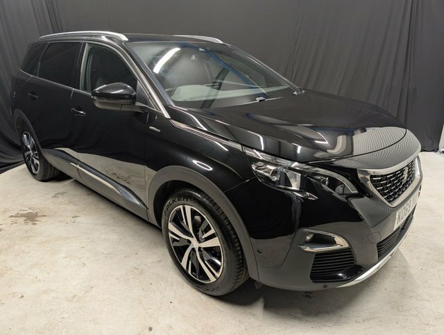 Peugeot 5008 2020 1.5 Bluehdi Gt Line Suv Eat Euro 6 KO69XUF Black #4