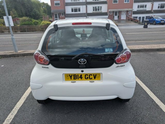 Toyota Aygo 2014 1.0 Vvt-i Move Hatchback Multimode White #6