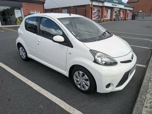 Toyota Aygo 2014 1.0 Vvt-i Move Hatchback Multimode White #3