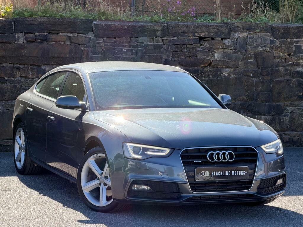 Audi A5 2.0 Tdi S Line Sportback Quattro Euro 5 Ss Grey
