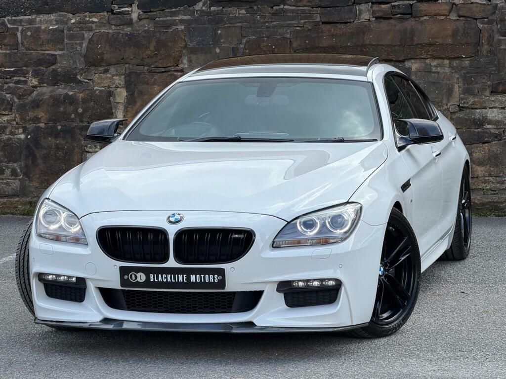 BMW 6 Series Gran Coupe 3.0 640D M Sport Euro 5 S S White #3