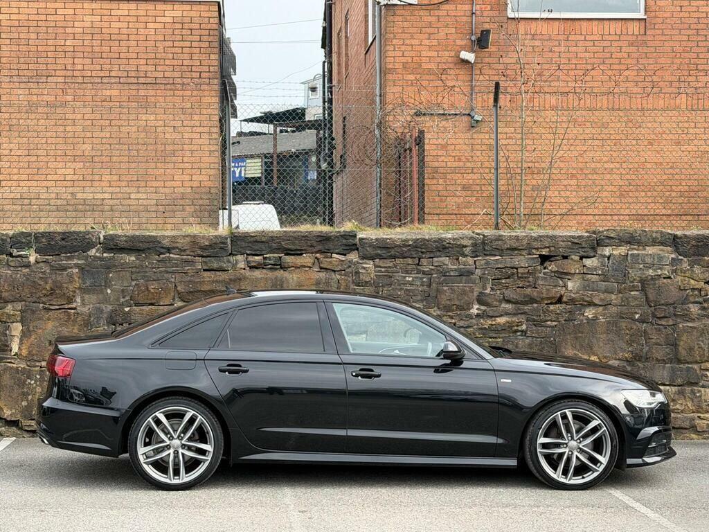 Audi A6 Saloon Tdi Ultra S Line Black Edition White #8