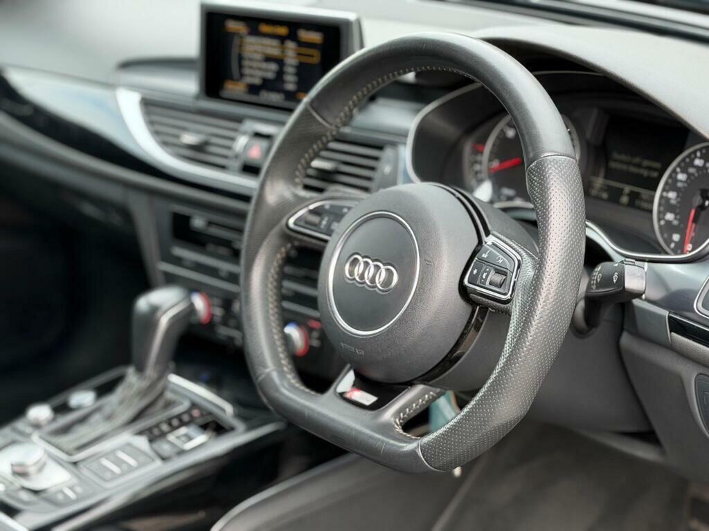 Audi A6 Saloon Tdi Ultra S Line Black Edition White #11