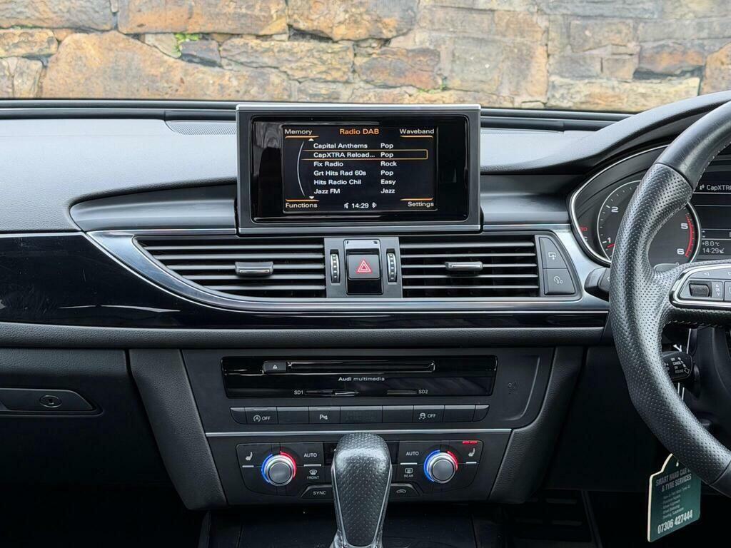 Audi A6 Saloon Tdi Ultra S Line Black Edition White #25