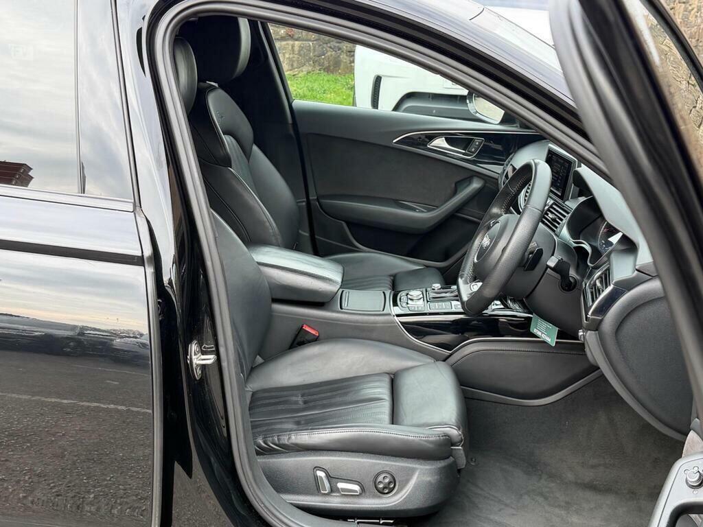 Audi A6 Saloon Tdi Ultra S Line Black Edition White #13