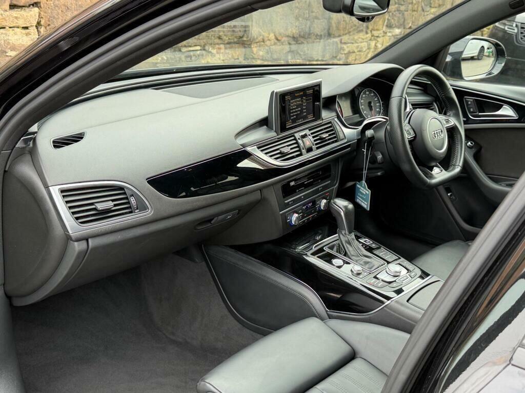 Audi A6 Saloon Tdi Ultra S Line Black Edition White #12