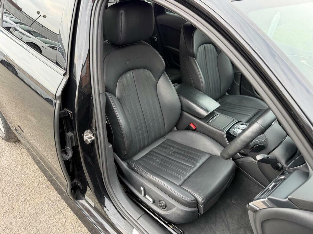 Audi A6 Saloon Tdi Ultra S Line Black Edition White #15