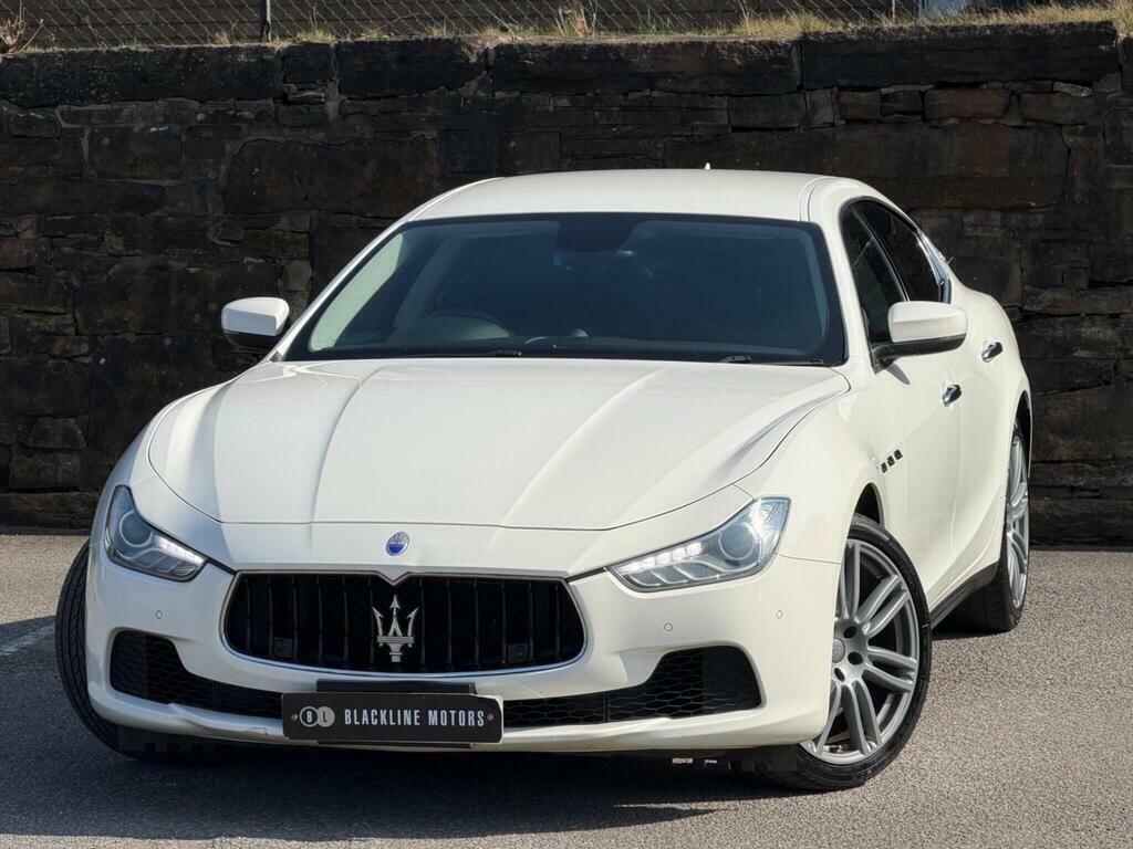 Maserati Ghibli 3.0D V6 Zf Euro 5 S S White #3